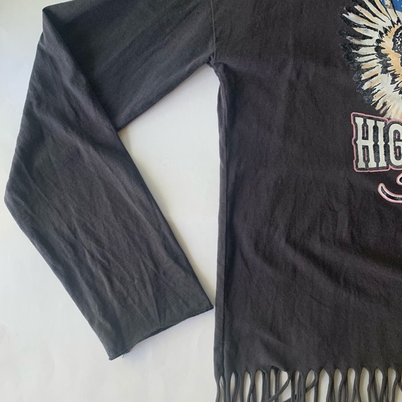 Zara Girls Long Sleeves Top, Crew Neck with Print - Picture 5 of 5